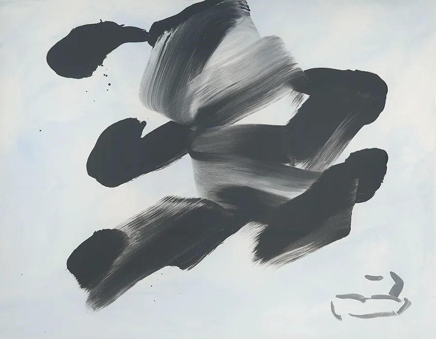 Emptiness (虛)-15016, acrylic on canvas, 91×116cm