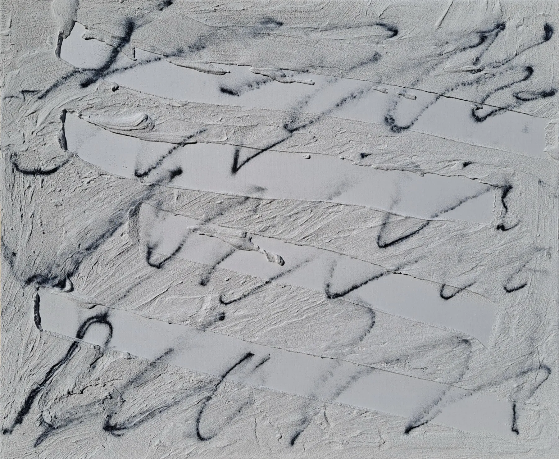 Prainting III, 60.6×72.7cm, mixed media on canvas