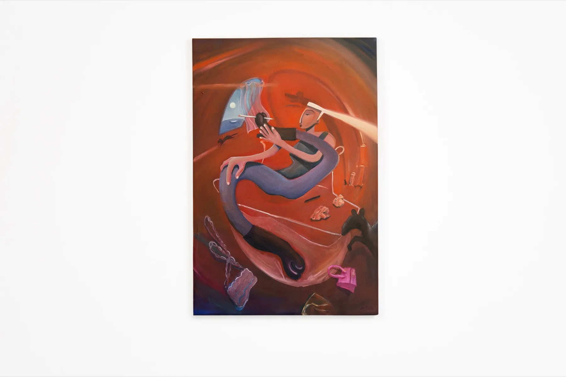 Bury Me With My Sundress, 91×61cm, oil on canvas