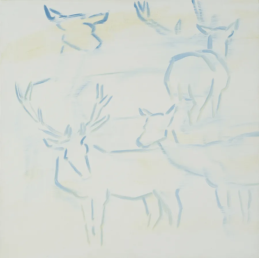 From an Island-20012, oil on canvas, 38×38cm