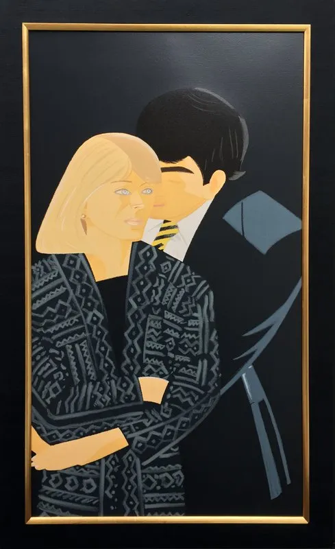 Pas de Deux #4 – Vicki Hudspith and Wally Turbeville, 91.4×50.2cm