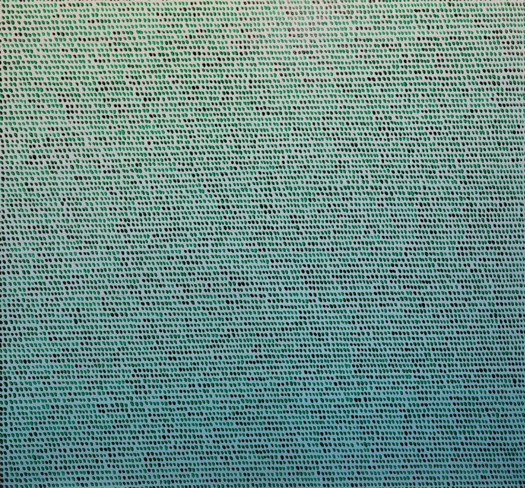 Dots, acrylic on canvas, 55.8×60cm