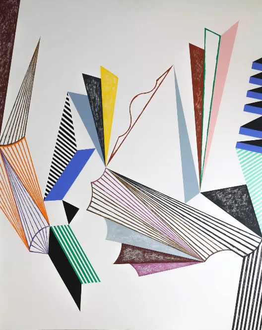 No. 4, 226×180cm, Acrylic on canvas