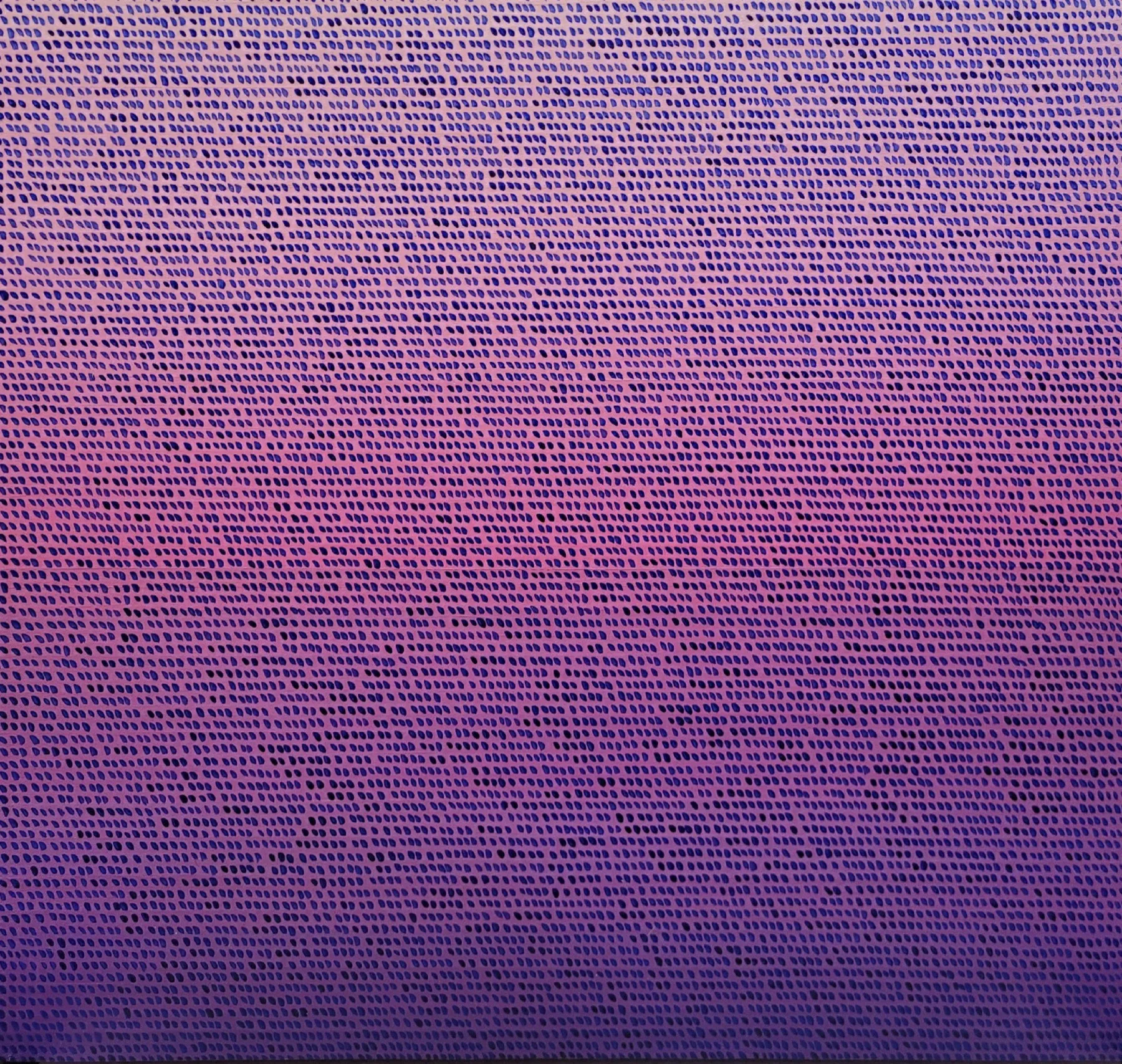 Dots, acrylic on canvas, 55.8×60cm