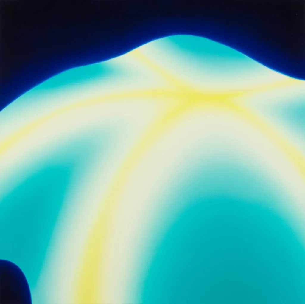 Windless Hill, oil on canvas, 91×91cm