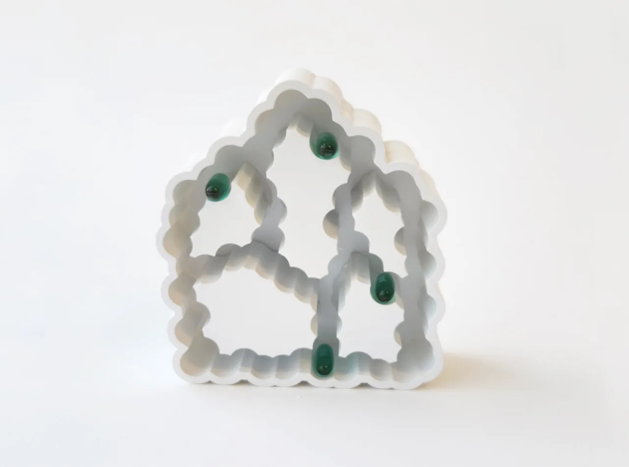 House for Advil(TM), 11×4×11cm, Synthetic resin