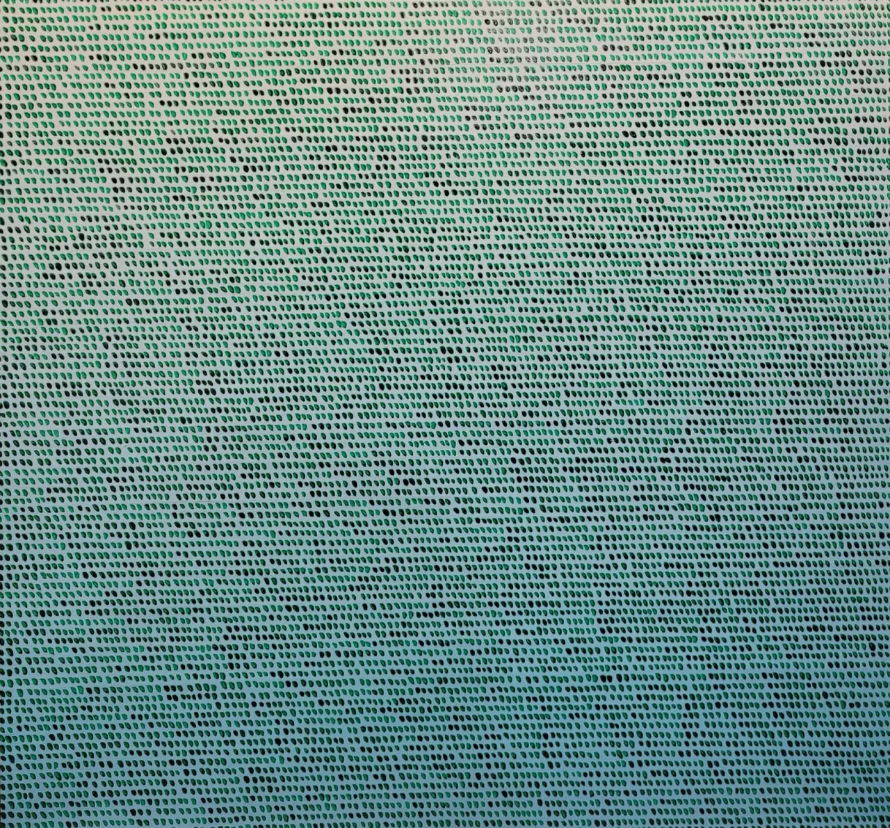Dots, Acrylic on canvas, 55.8×60cm