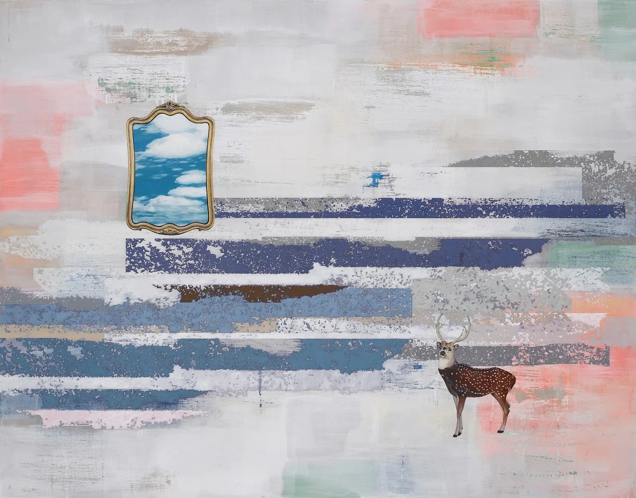 동경하다, Mixed Media on Canvas, 91×116.8cm